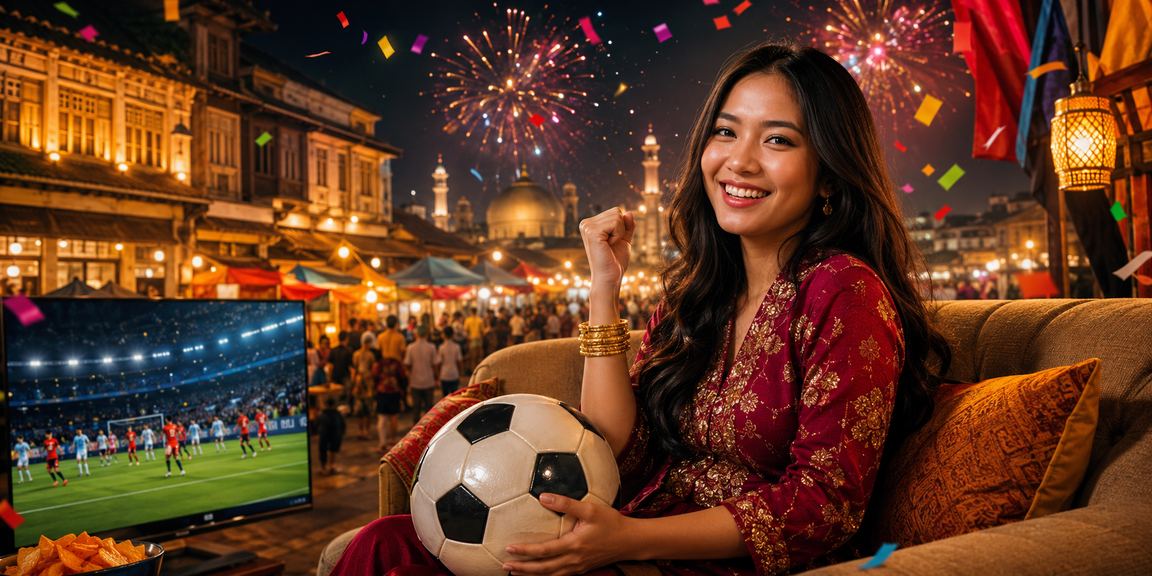 Peminat bola sepak Malaysia menonton perlawanan sambil menggunakan platform pertaruhan sukan hdhub4u di Kota Bharu