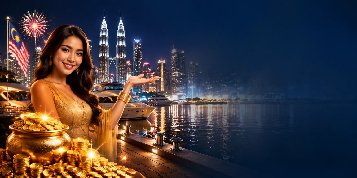 Pemain menggunakan telefon bimbit untuk permainan slot dalam talian dari kasino Kuala Lumpur