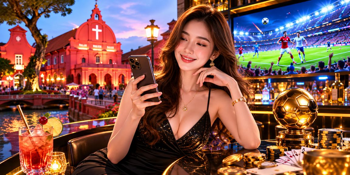 Pengalaman pertaruhan bola sepak gaya Melayu di Melaka pada telefon pintar