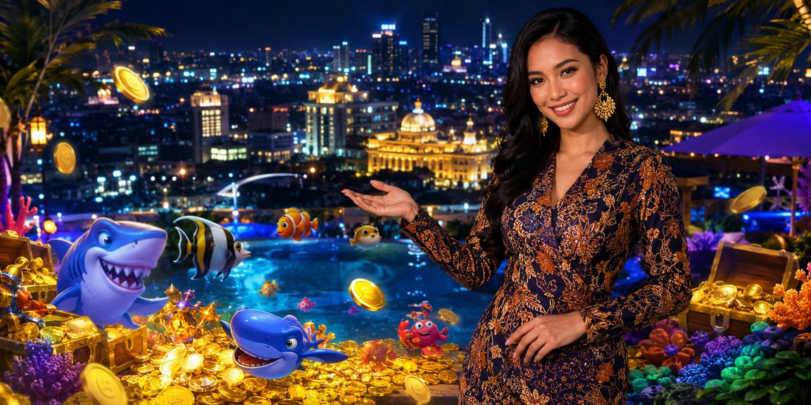 Permainan tembak ikan dengan motif batik Selangor